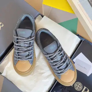 Dior x Denim Tears joint collaboration B33 series couple models leisure sports shoes
