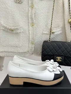 Chanel Thick-soled Camellia Series Shoes