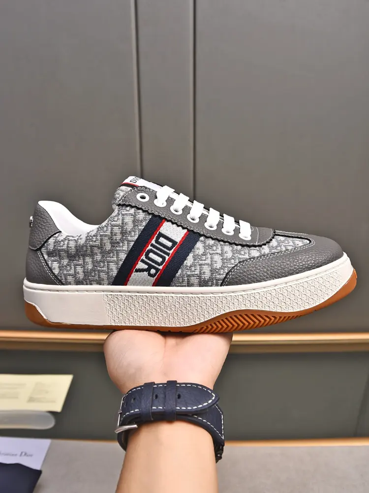 Dior casual shoes are carefully