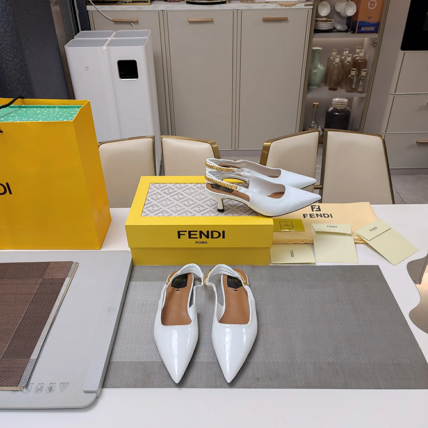 Fendi Spring and Summer Show Main Series Heels