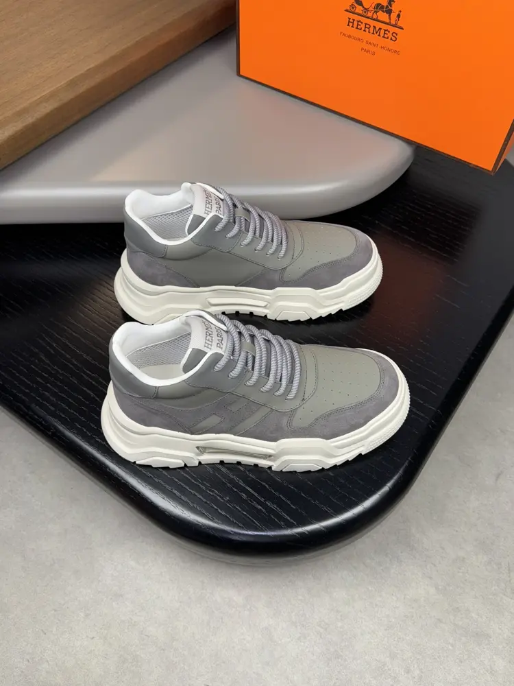 Hermès high-top casual sports shoes