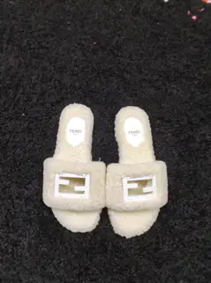 Fendi wool slippers 2024 latest colors official synchronization size 35-42