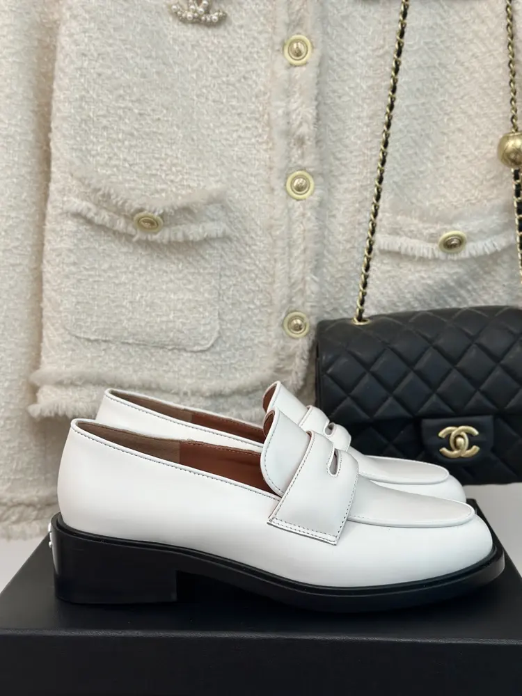 Chanel classic double C loafers