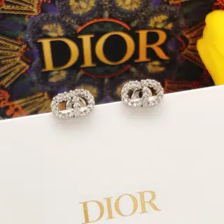 Dior CD Micro Diamond Mini Earrings High-end quality Exquisite workmanship