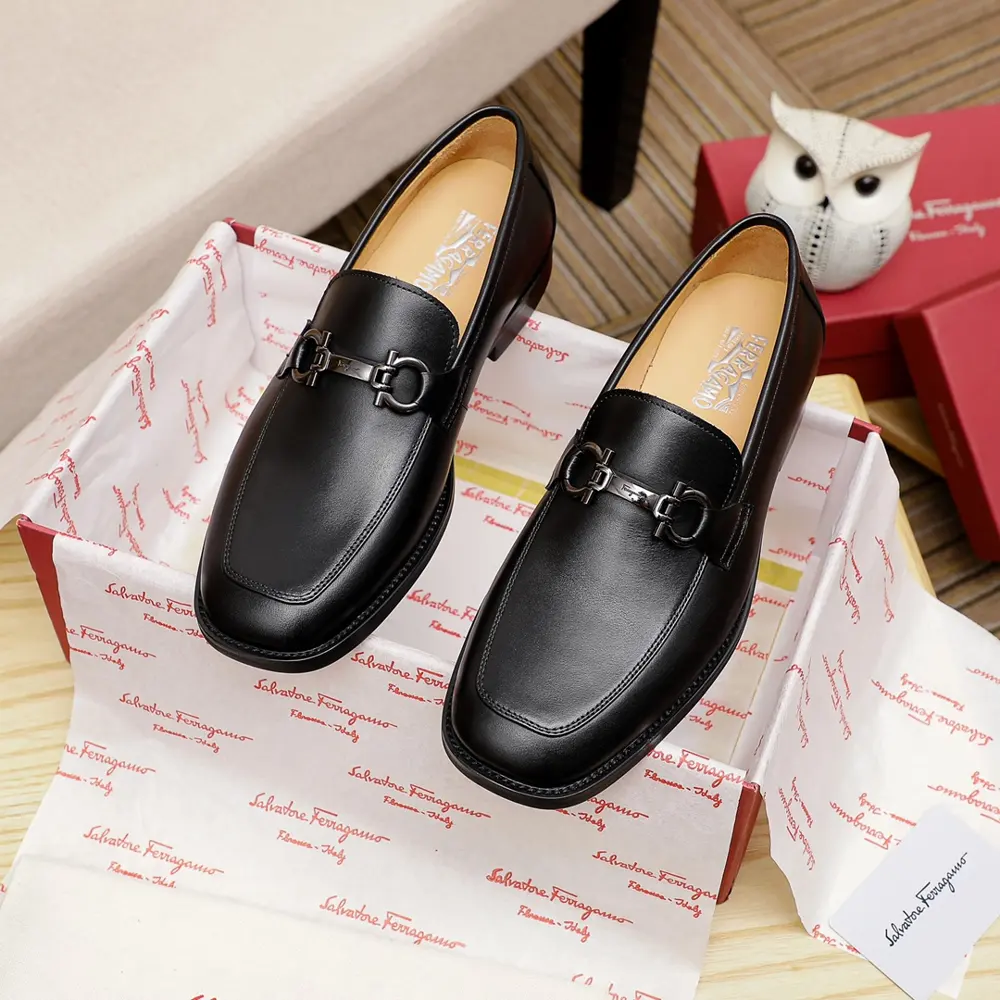 Salvatore Ferragamo casual leather shoes