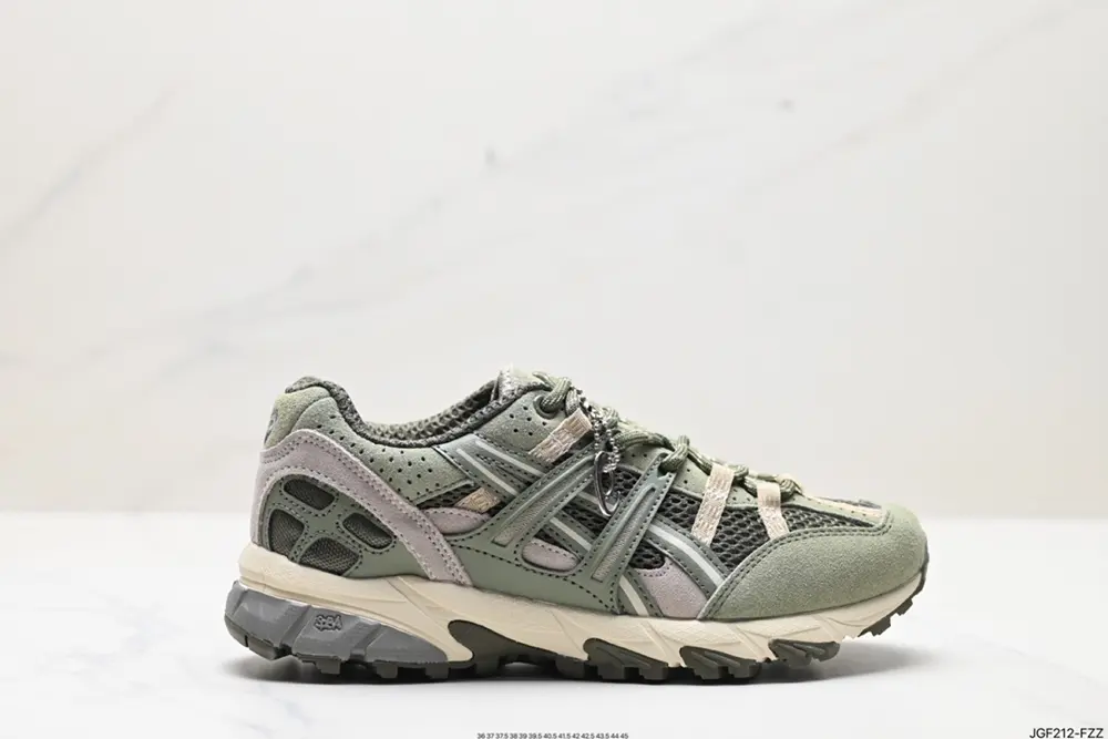 ASICS breathable mesh upper with some synthetic leather material uses the new AHAR+ rubber 1202A275-021