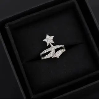 Chanel Comet Ring⭐ Diamond-encrusted ring