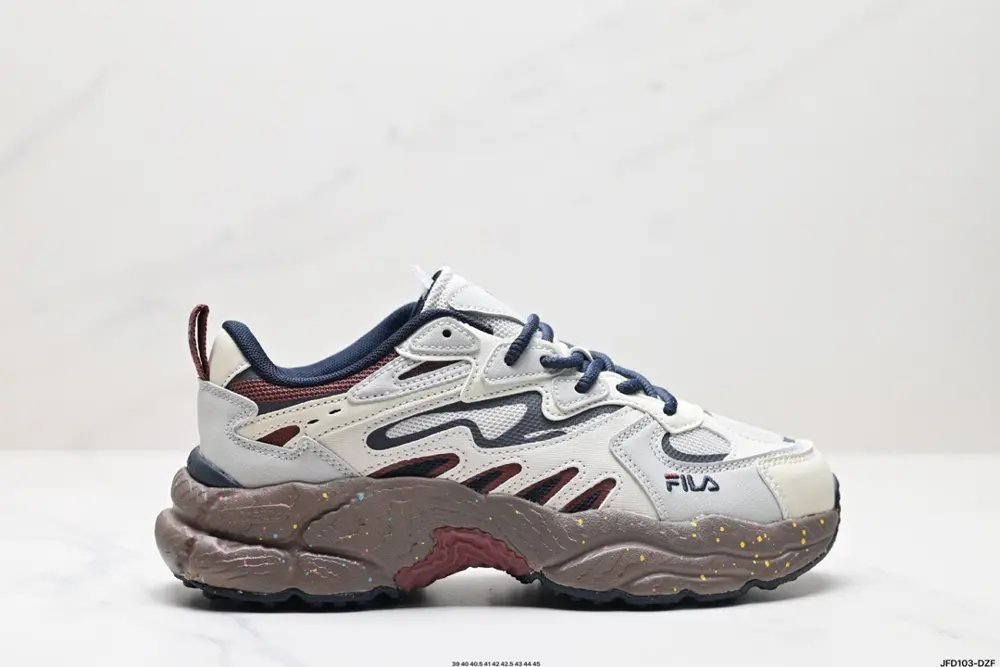 FILA Fern grass shoes FERN sports shoes 2023 autumn new outdoor dad shoes reflective casual F12M431110FVA