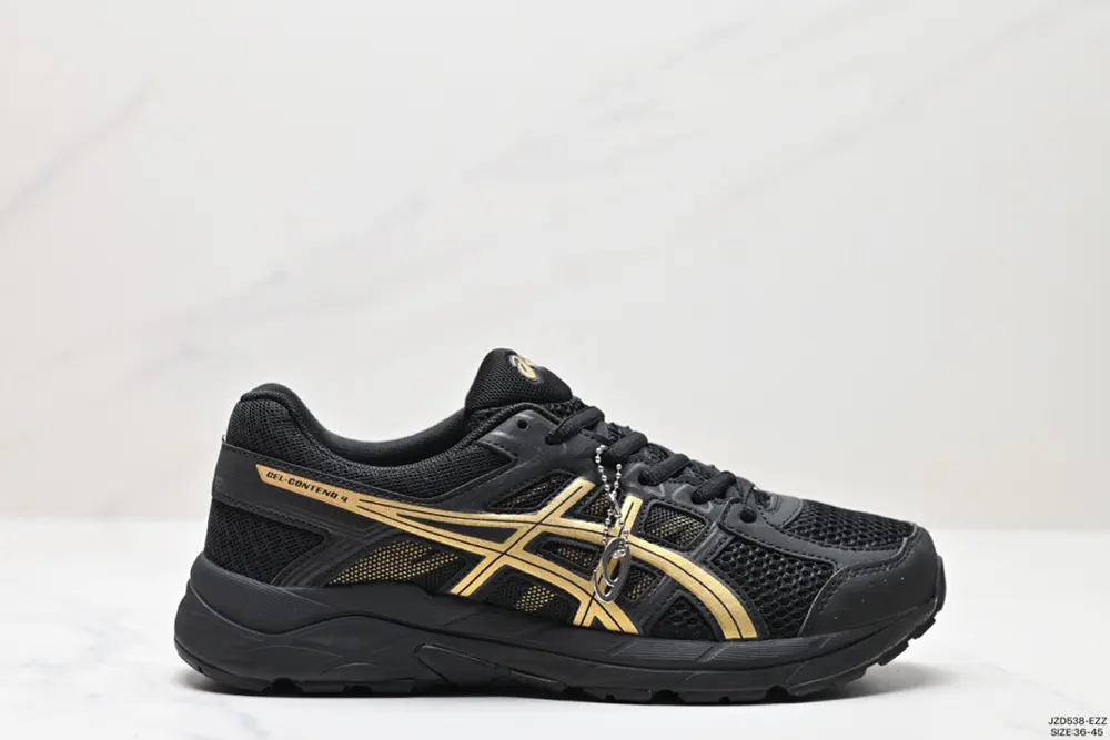 ASICS breathable mesh upper with some synthetic leather material