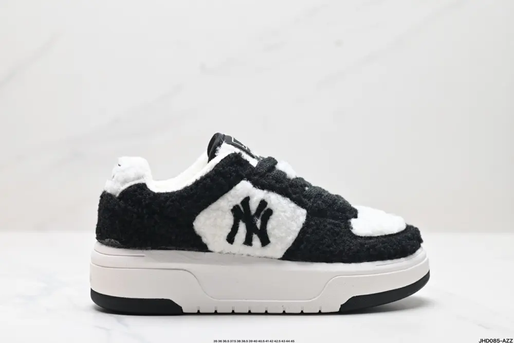 MLB Chunky Liner Versatile and comfortable Lambswool Retro Lightweight Low-top Lifestyle 3ASXCLF36