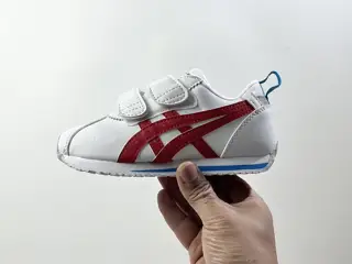 ASICS COTLA double-buckle Velcro children’s casual shoes