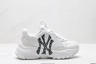 MLB Big Ball Chunky Mesh Thick-soled Daddy Series Low-top Mesh Lightweight Casual Sports 32SHCM111