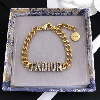DIOR new Dior star CD pearl bracelet