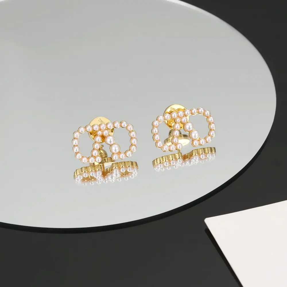 Valentino pearl earrings