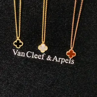 Van Cleef & Arpels World-destroying Edition Mini Four-Leaf Clover Necklace
