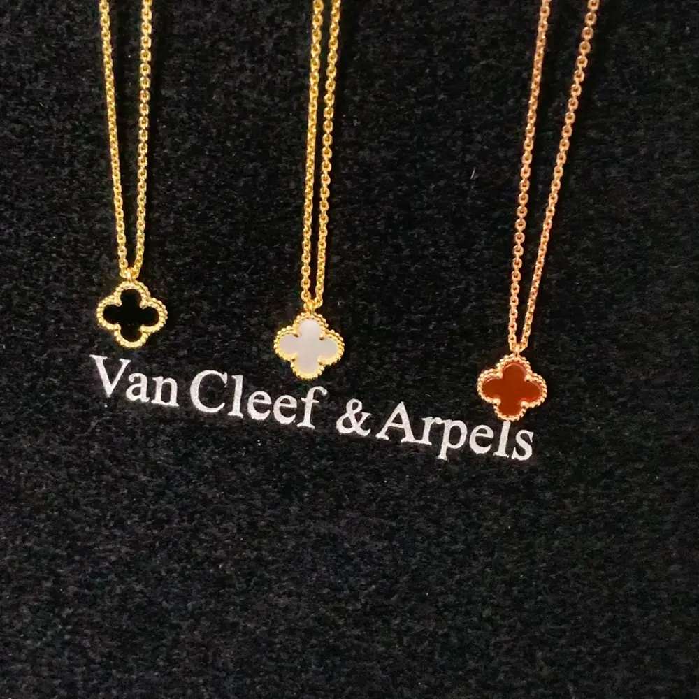Van Cleef & Arpels World-destroying Edition Mini Four-Leaf Clover Necklace