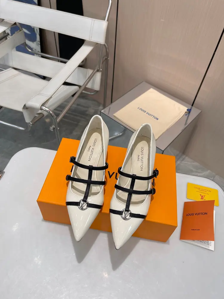 Louis Vuitton slingback shoes