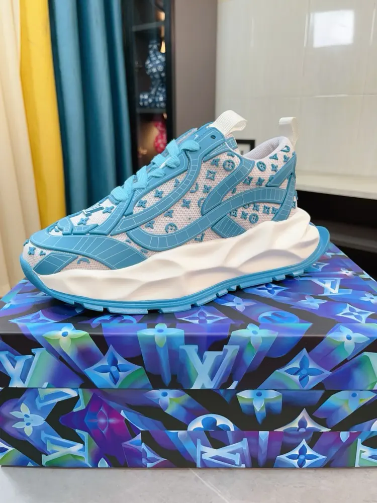 Louis Vuitton dad shoes with large soles