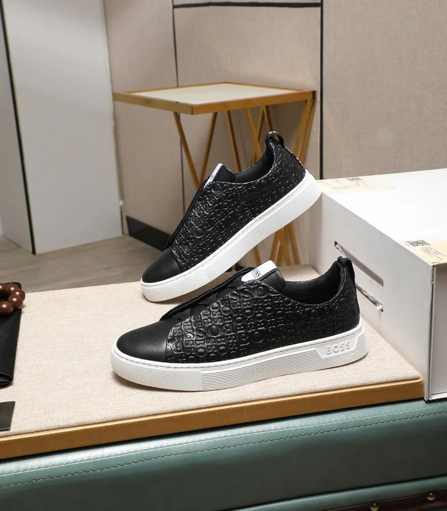 BOSS lace-up men’s shoes classic casual shoes This model is the official flagship classic