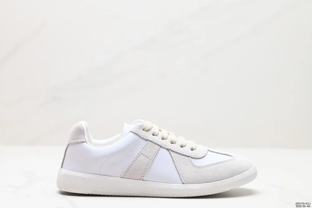 Maison Margiela classic gentleman Dexun flat-soled versatile white sneakers S58WS0180
