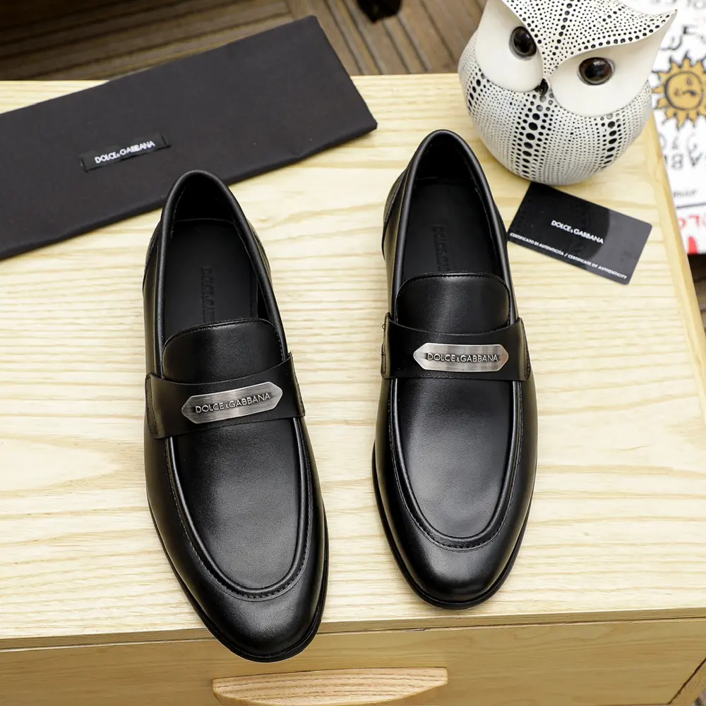 Dolce & Gabbana Dolce&Gabbana fashion casual slip-on shoes Official website original 1:1