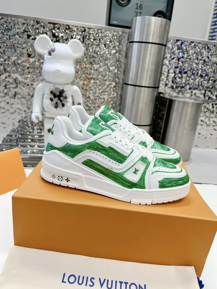 Louis Vuitton limited edition retro basketball sneakers