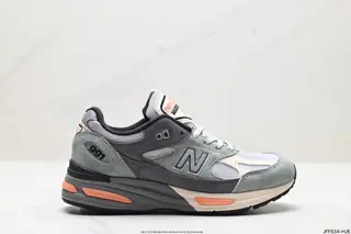 New Balance 991v2 Made in UK “Black” series British-made classic versatile dad casual U991BK2