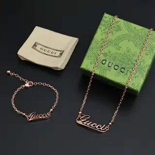 Gucci Necklace Bracelet