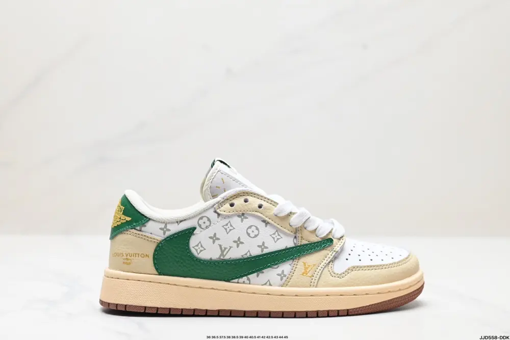 Nike AJ1 reverse hook Travis Scott x Air Jordan 1 ” Reverse Mocha “AJ1 Joe 1 TS Lightning SJ2068-001