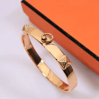 Hermès H-home belt buckle bracelet High-end custom-made goddesses love Hermès hot bracelet
