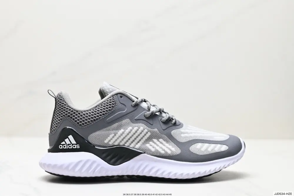 Adidas Alphabounce Alpha High Elastic Continental Shark Gill Pattern Outsole Casual Sports DB0205