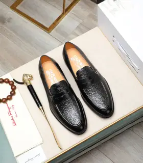 Salvatore Ferragamo business high-top boots