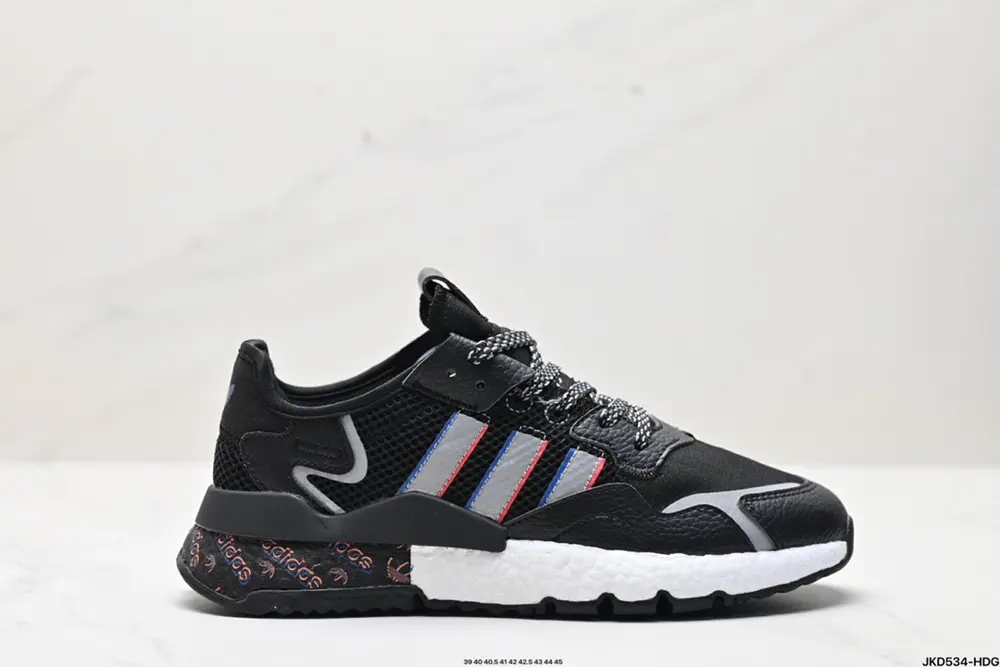 Adidas classic sports running shoes Night Walker Retro running shoes Original materials EE6254