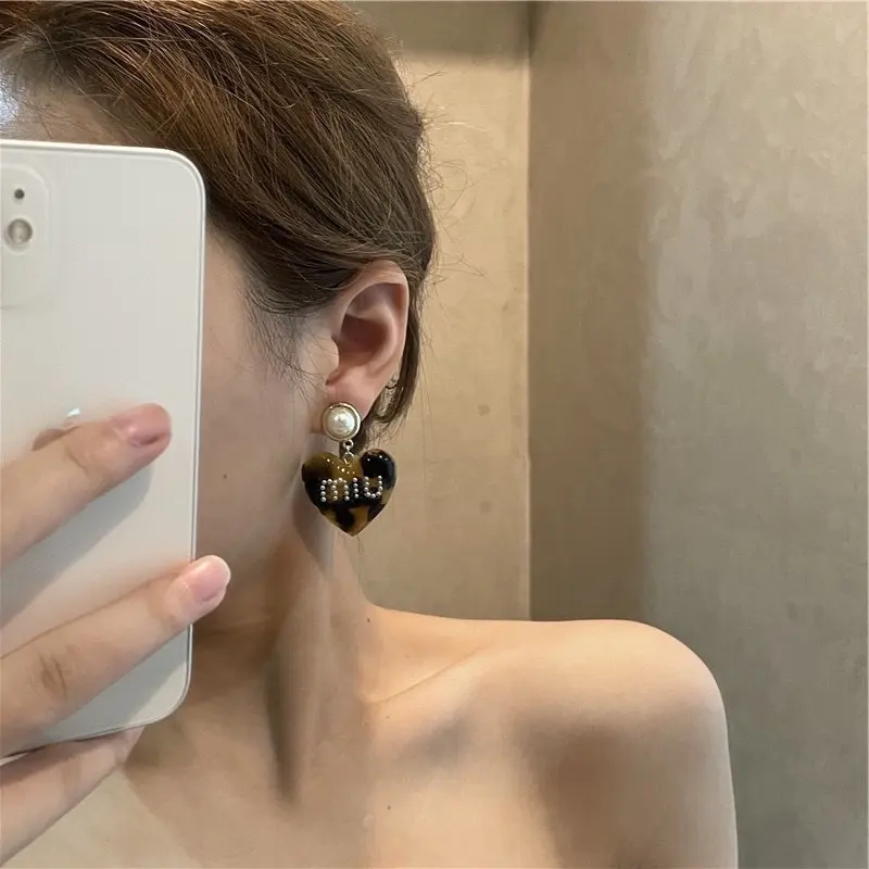 Miumiu’s popular heart earrings