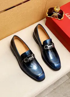 Salvatore Ferragamo casual leather shoes