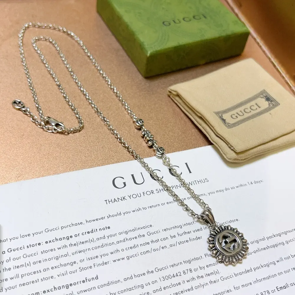 Gucci necklace 2024 latest chain with higher grade