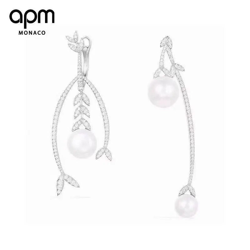 Apm monaco petal earrings