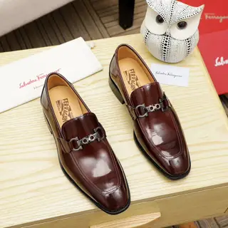 Salvatore Ferragamo casual slip-on shoes Official website original 1:1 mold