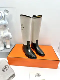 HERMES classic long boots are priced at nearly 20