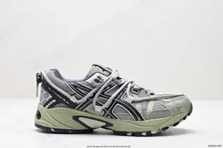 ASICS/Asics #Breathable mesh upper with some synthetic leather material#Using the new AHAR+