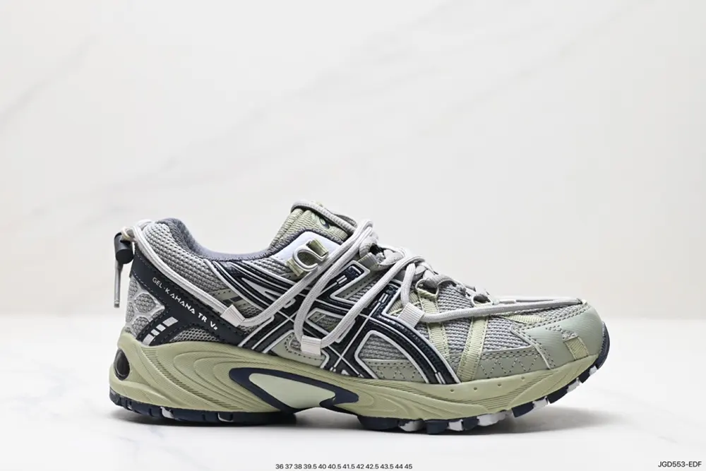 ASICS/Asics #Breathable mesh upper with some synthetic leather material#Using the new AHAR+