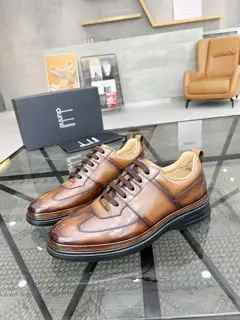 Dunhill casual thick-soled casual leather shoes series are sold at the counter at the same