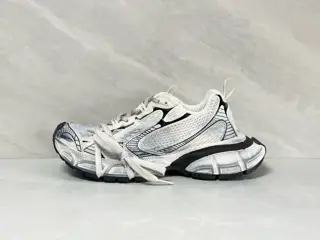 Balenciaga 3XL mesh lace-up distressed low-top dad shoes for men and women