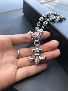 Chrome Hearts Scout Flower Necklace