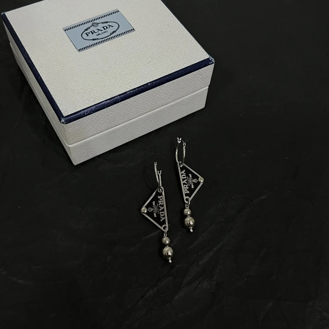 PRADA Triangle Earrings A popular new product