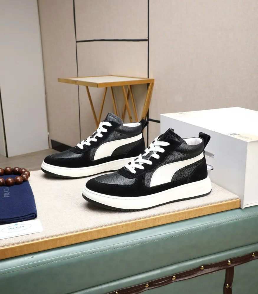 Prada high-top casual shoes