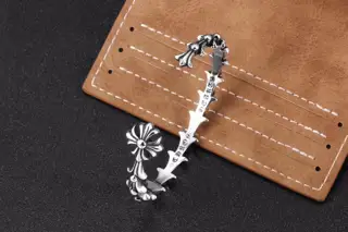 Chrome Hearts fishtail bracelet
