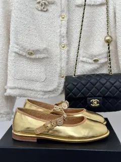 Chanel Milan catwalk Mary Jane shoes