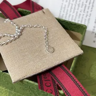 Gucci Double G Small Buddhist Bead Necklace
