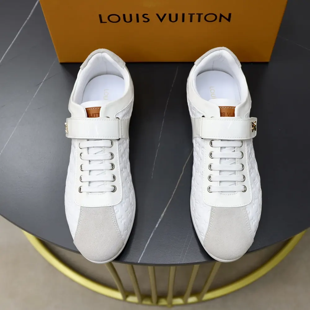 Louis Vuitton men’s fashion casual shoes running sports shoes